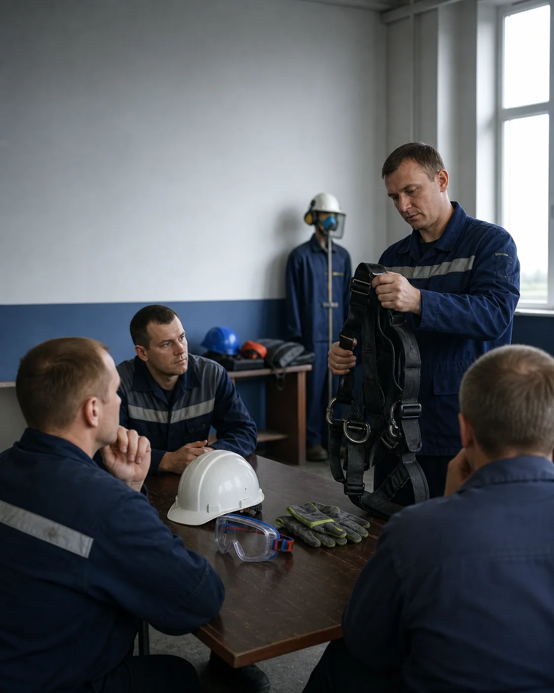Работники проходят обучение по охране труда
